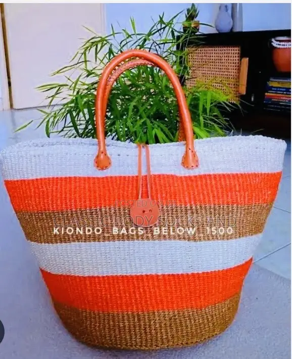 Orange Kiondo Bag