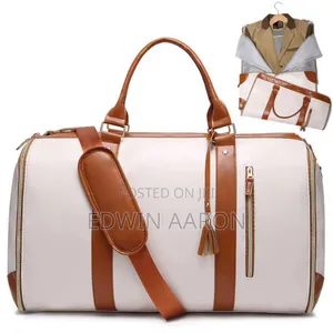 Big Size Jennibag Travel Bag, Pu Leather 2 in 1
