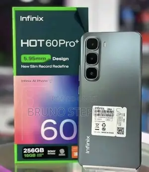 New Infinix Hot 60 Pro+ 256 GB Silver
