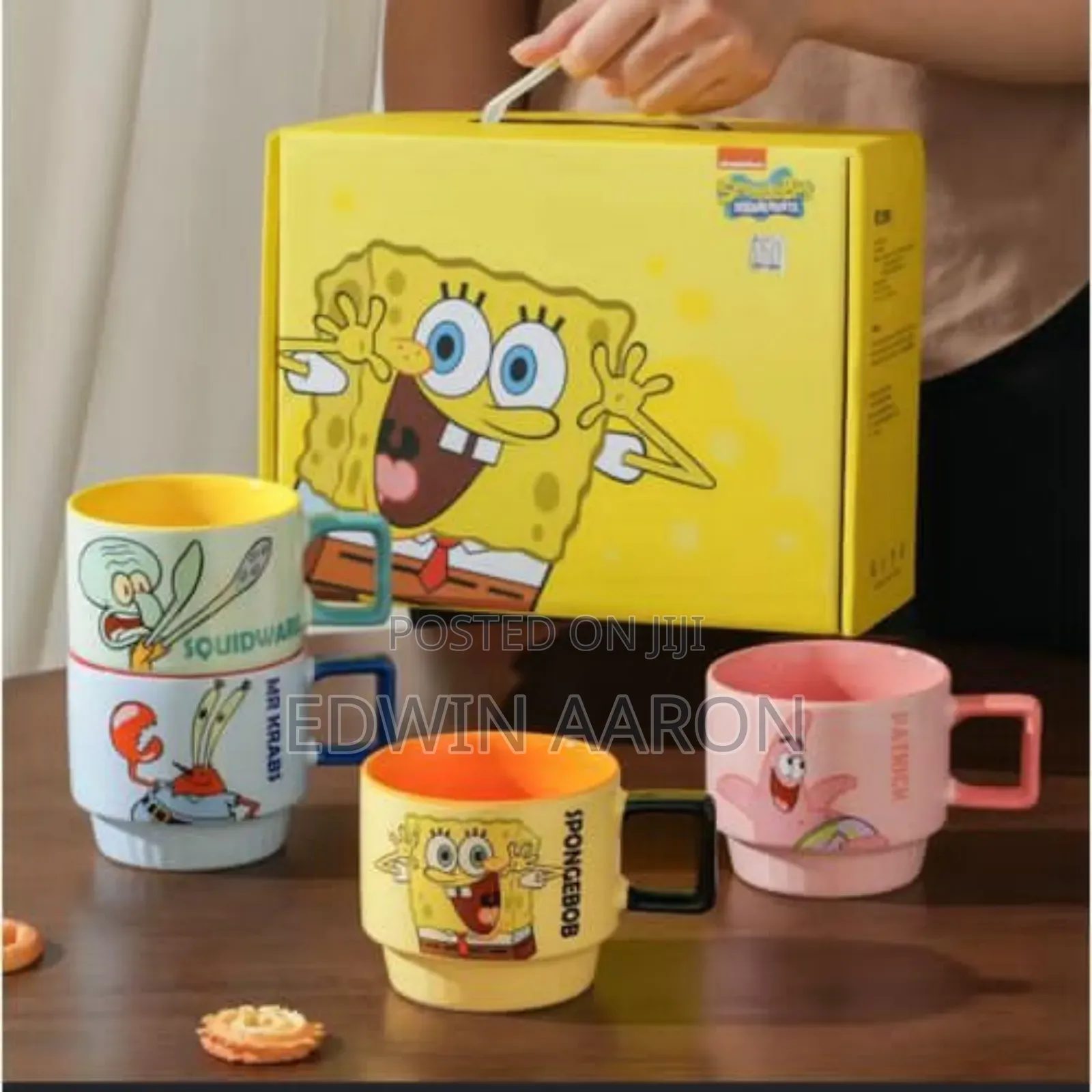 4Pcs Stackable Character Cups