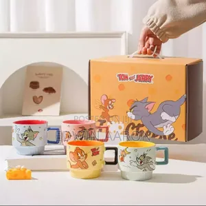4Pcs Stackable Character Cups