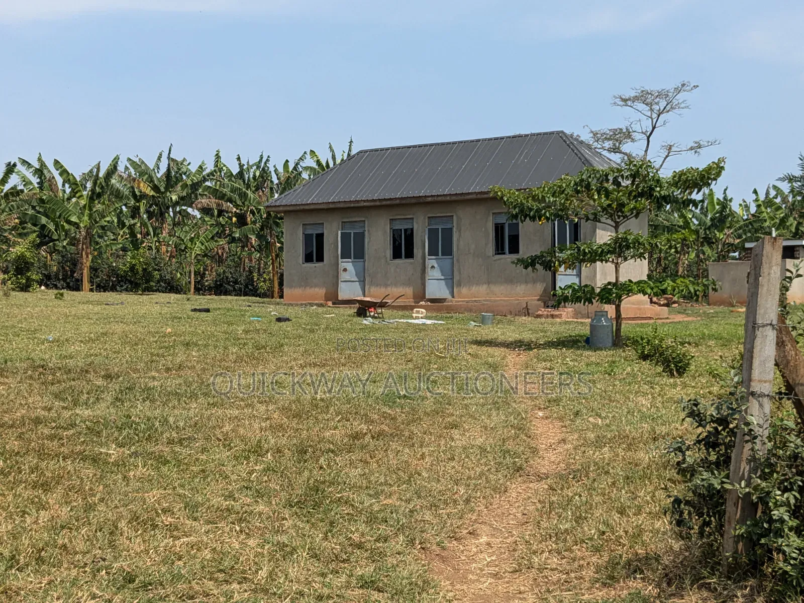 40-Acre Farm, Nakaseke - Farmhouse Valley Dam