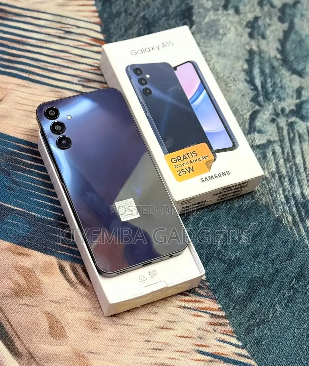 New Samsung Galaxy A15 5G 256 GB Black