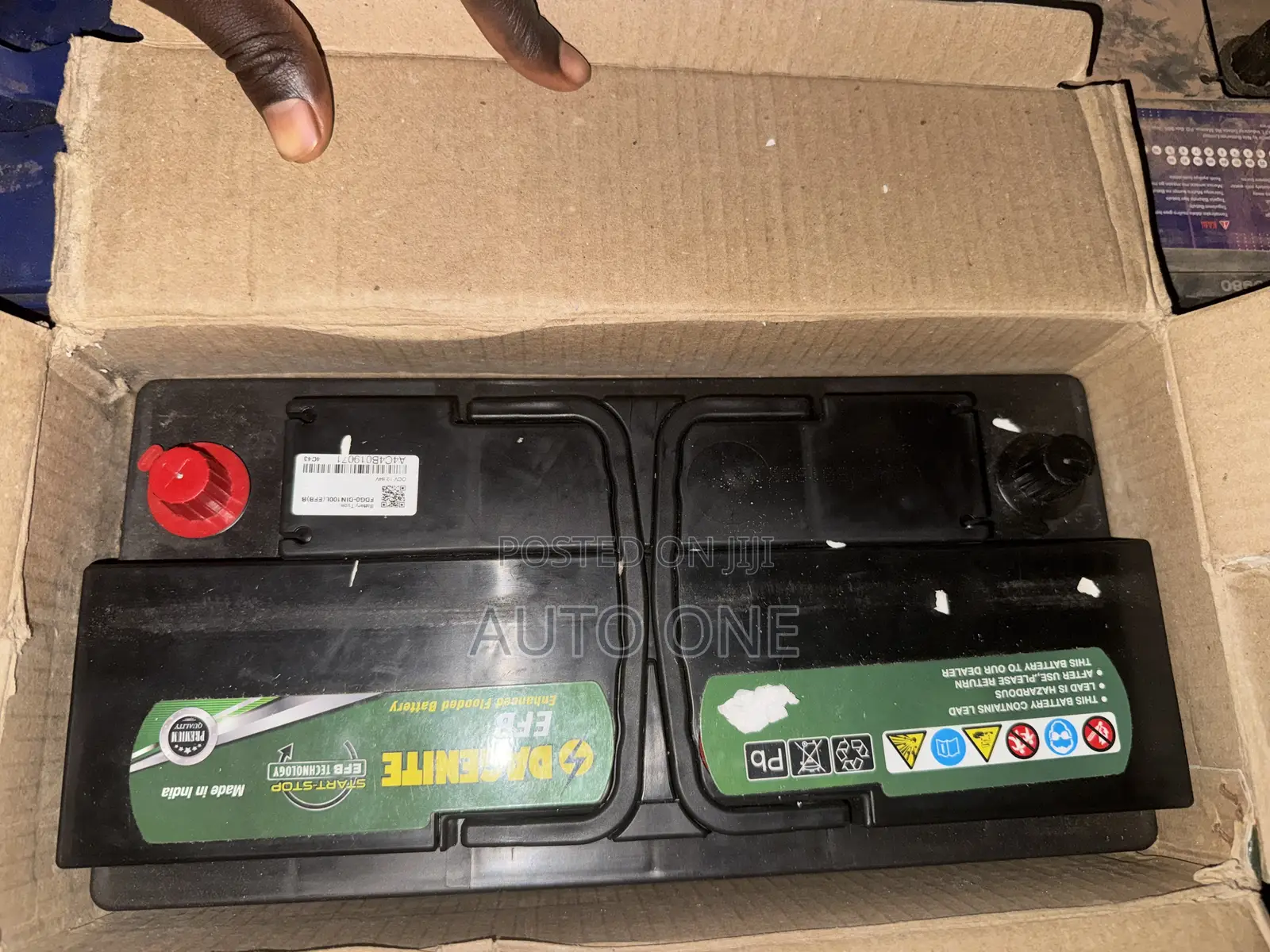 Din100 EFB BATTERY WITH Start-Stop Function for Mercedes Benz