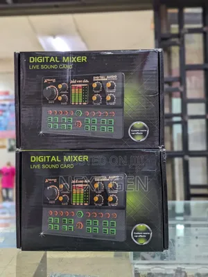 V9 Digital Mixer Live Sound Card – Bluetooth 5.0