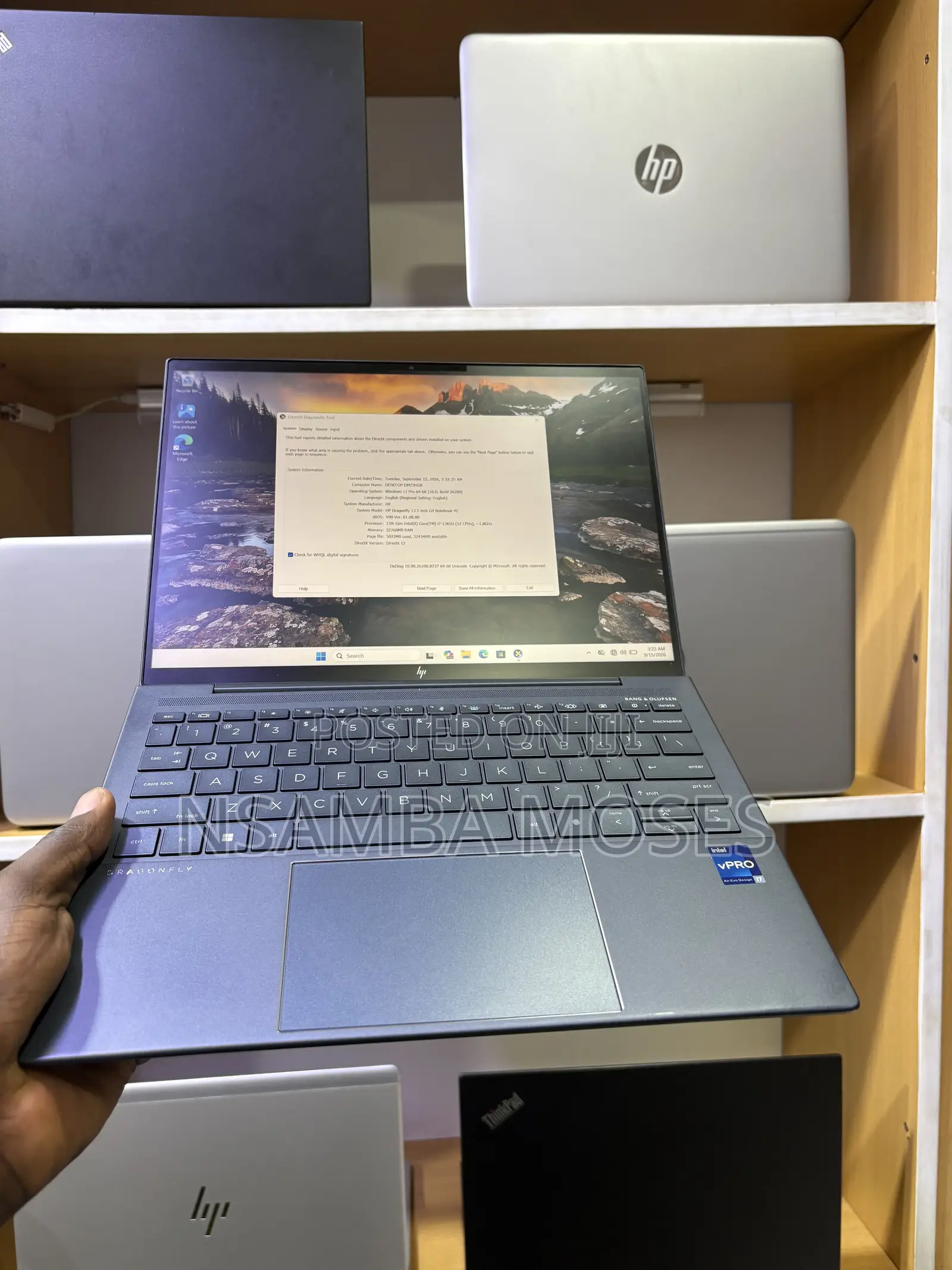 Laptop HP Dragonfly G4 32GB Intel Core i7 SSD 512GB
