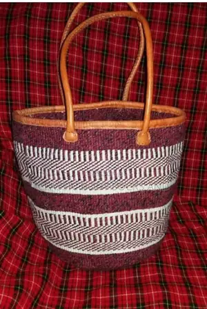 Maroon Kiondo Bag