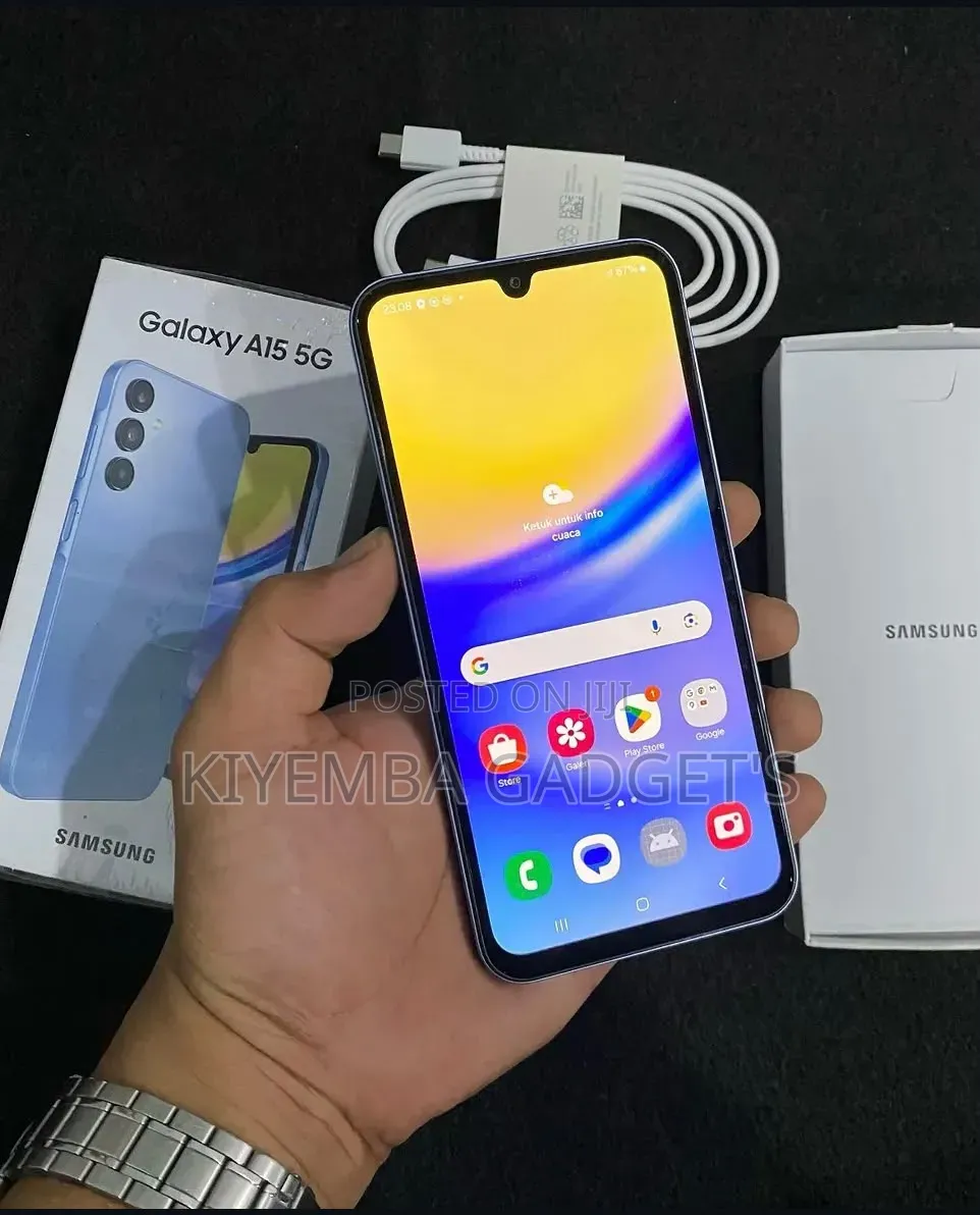 New Samsung Galaxy A15 5G 256 GB Blue