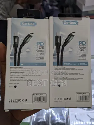Type C to Type C 40W Fast Charging Cable 3M – Go-Des PD