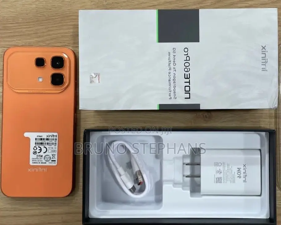 New Infinix Note 60 Pro 256 GB Orange