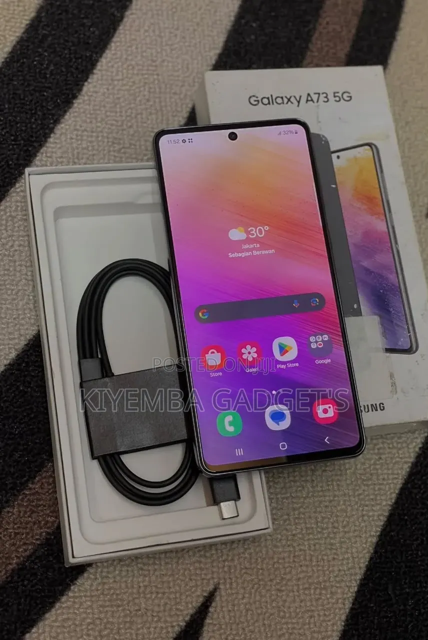 New Samsung Galaxy A73 5G 256 GB Black