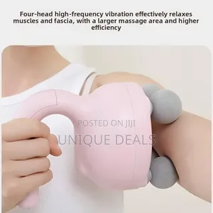 Massager Gun for Pain Relief | Rechargeable With 4 Heads