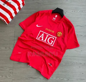 Manchester United AIG Vintage Jerseys.