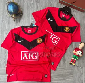Manchester United AIG Vintage Jerseys.
