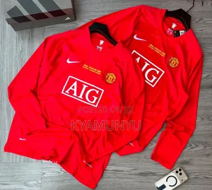 Manchester United AIG Vintage Jerseys.