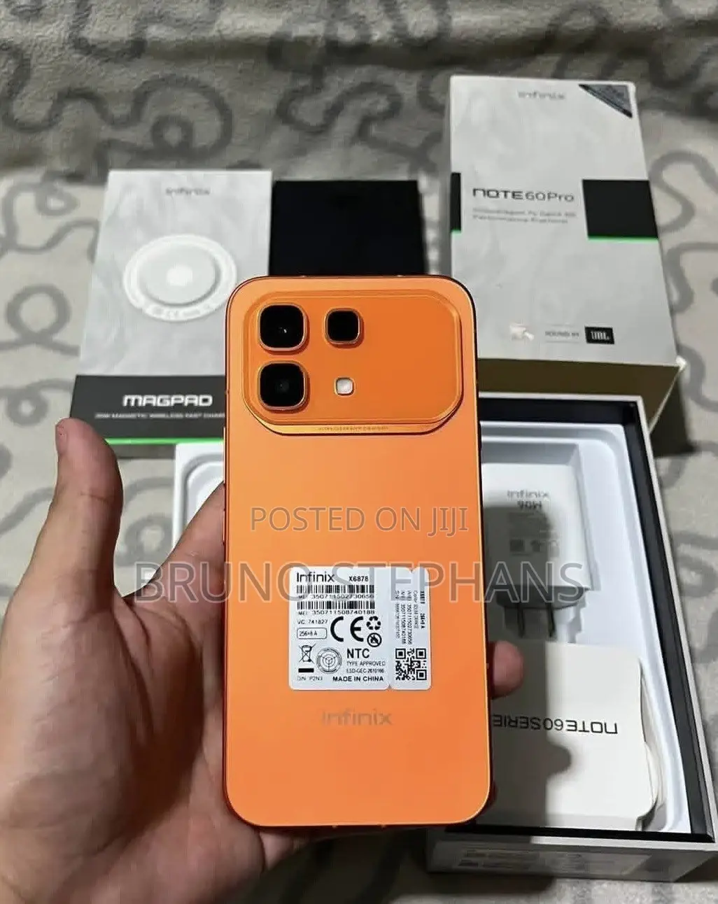 New Infinix Note 60 Pro 256 GB Orange