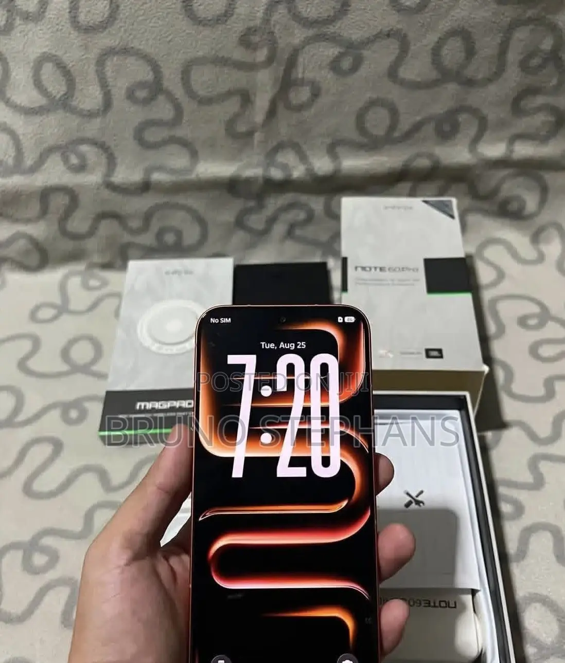 New Infinix Note 60 Pro 256 GB Orange