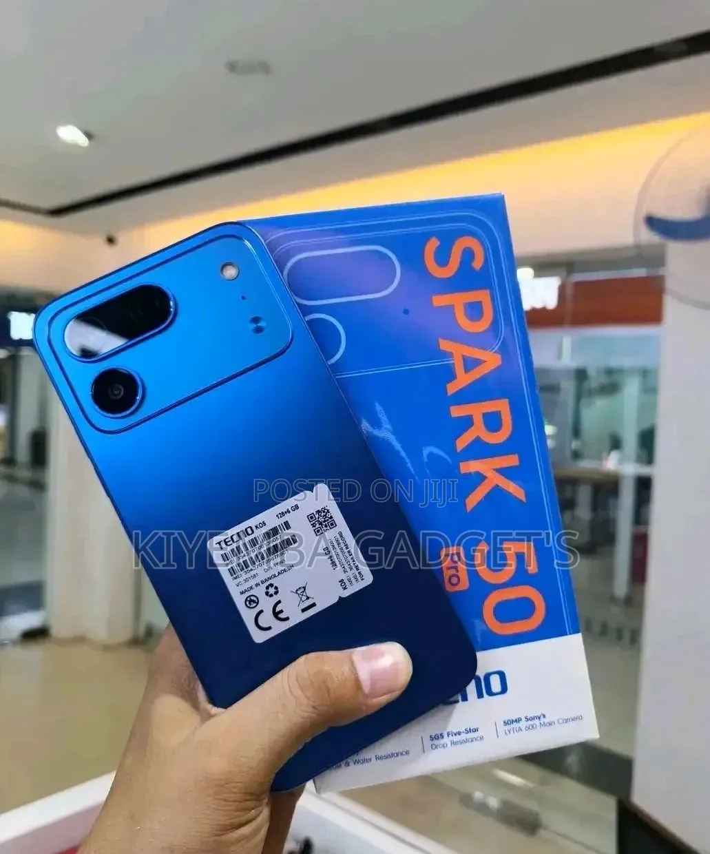 New Tecno Spark 50 Pro 256 GB Blue