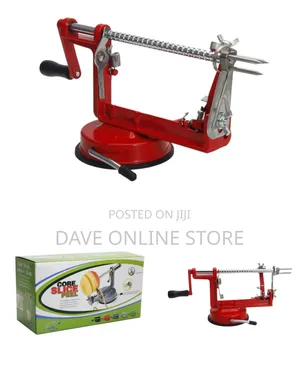 3-in-1 Hand-Crank Fruit and Vegetable Peeler