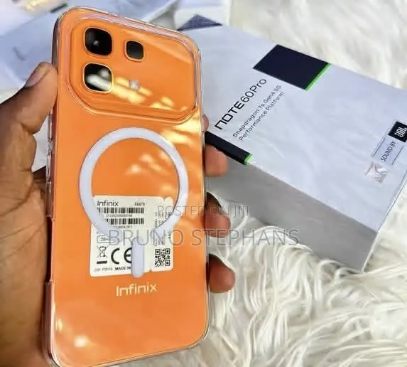 New Infinix Note 60 Pro 256 GB Orange