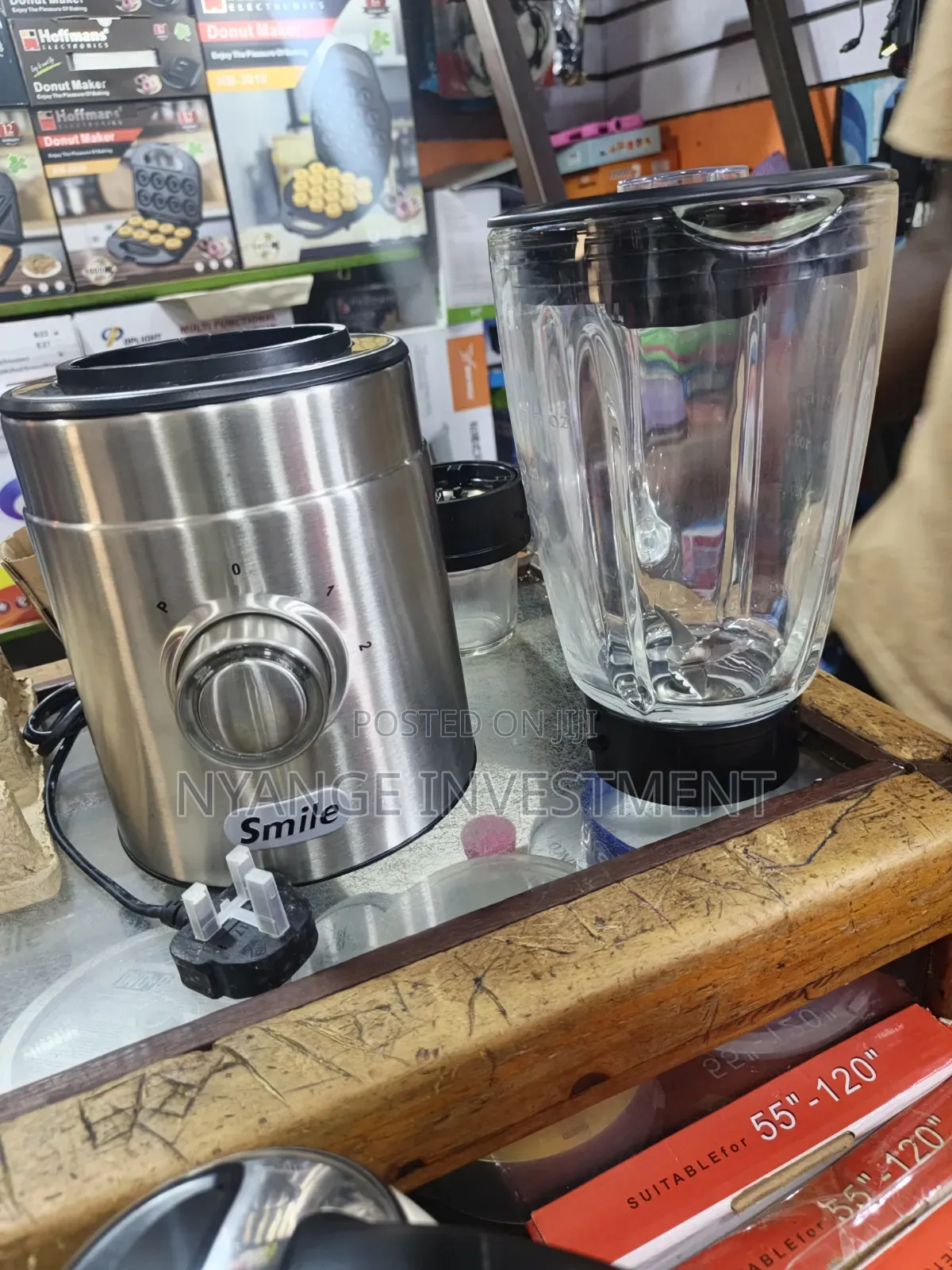 Smile Stainless Steel Electric Commercial Home Blender.