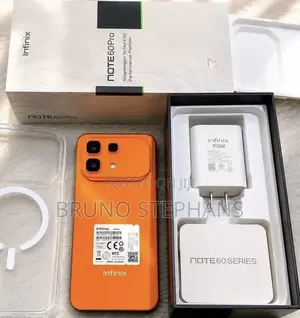 New Infinix Note 60 Pro 256 GB Orange