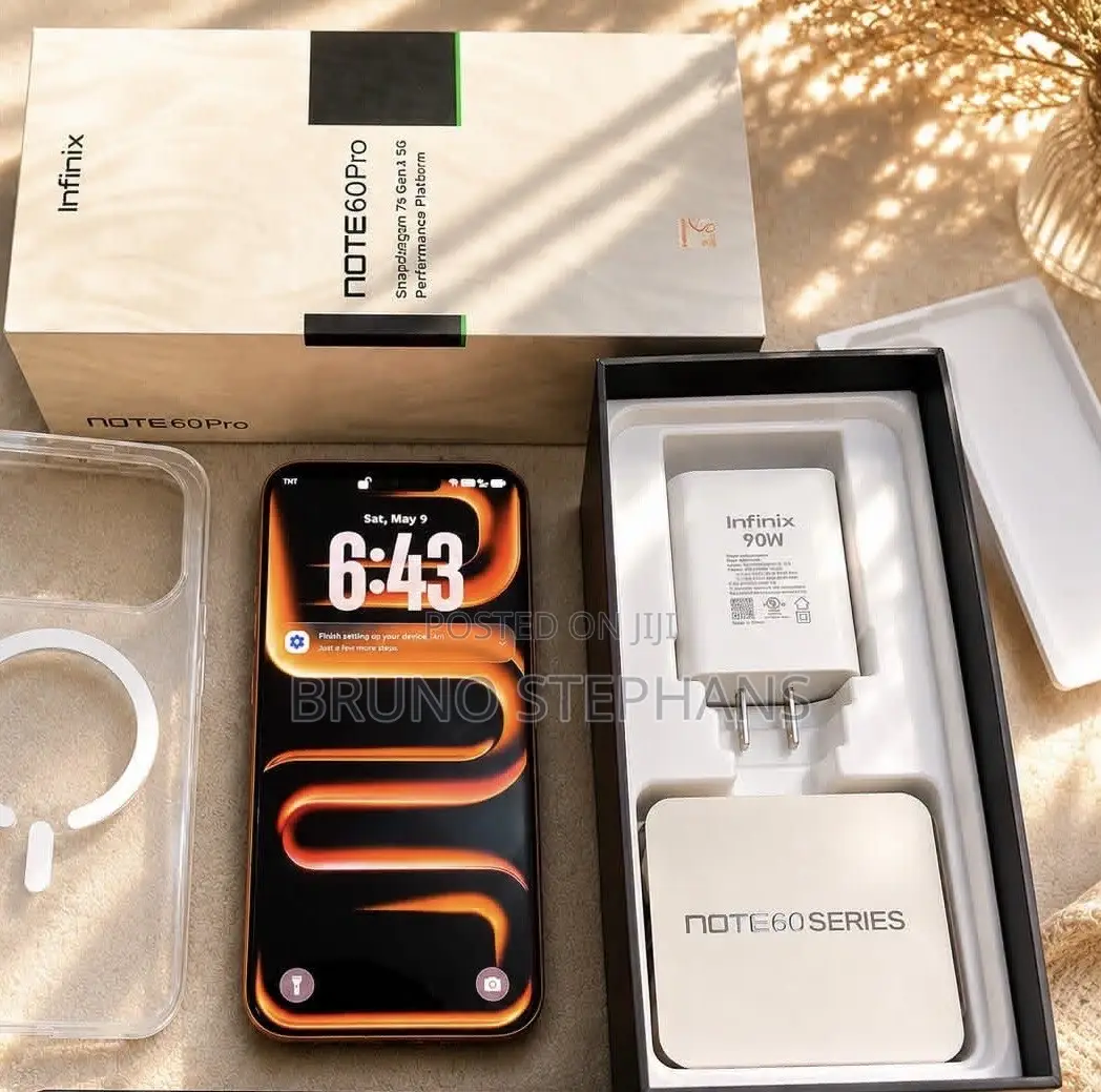 New Infinix Note 60 Pro 256 GB Orange