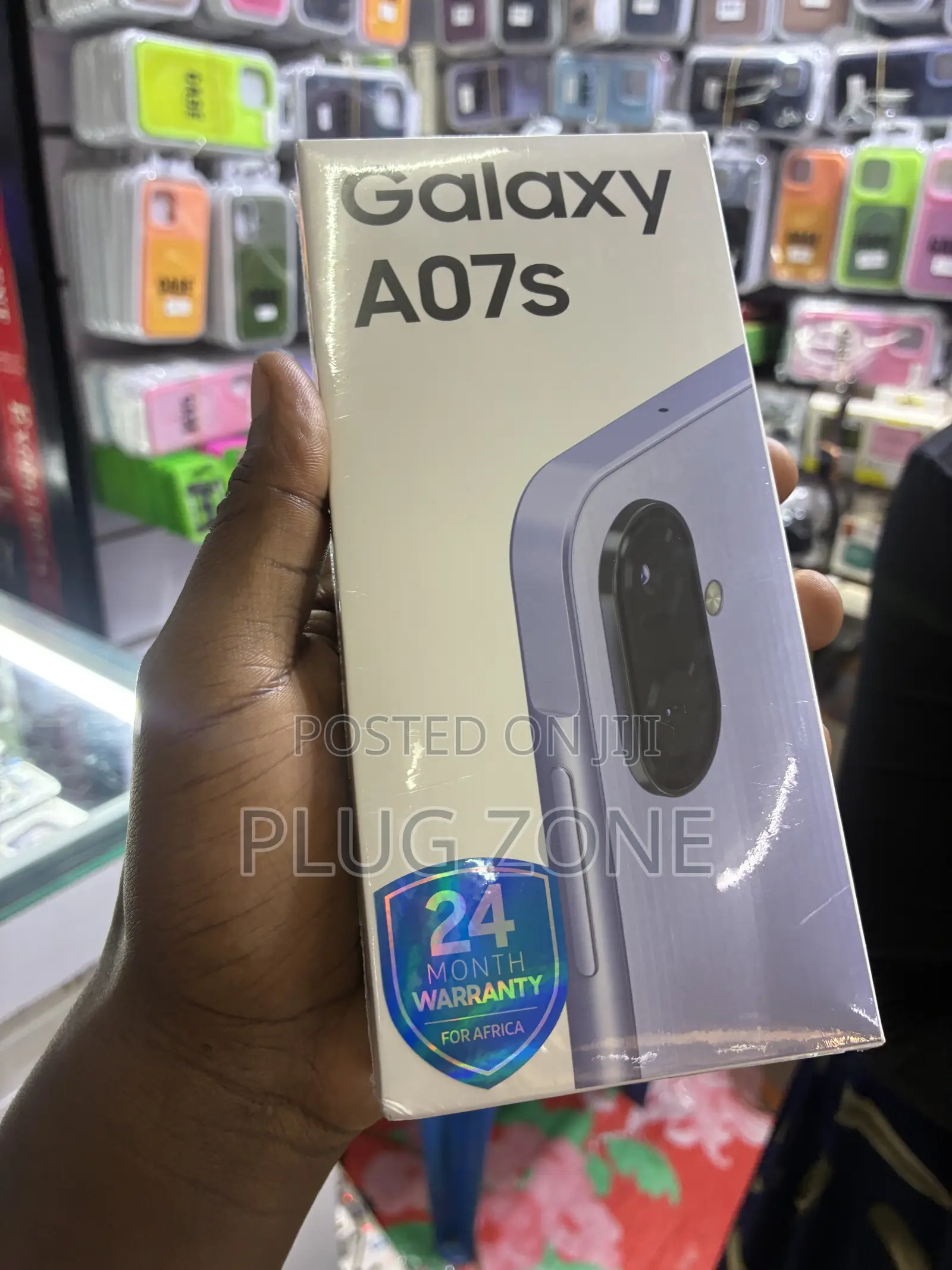 New Samsung Galaxy A07s 64 GB Black