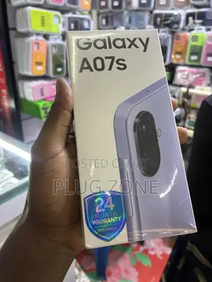 New Samsung Galaxy A07s 64 GB Black