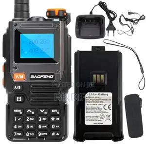 Baofeng UV- Tri-Band Portable Walkie-Talkie