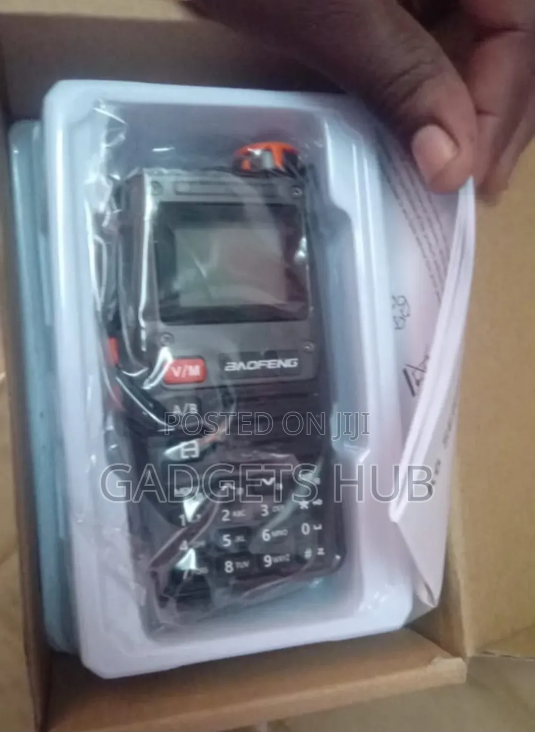Baofeng UV- Tri-Band Portable Walkie-Talkie