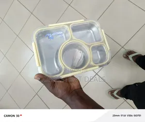 Multi-Compartment Stainless Steel Bento Lunch Box