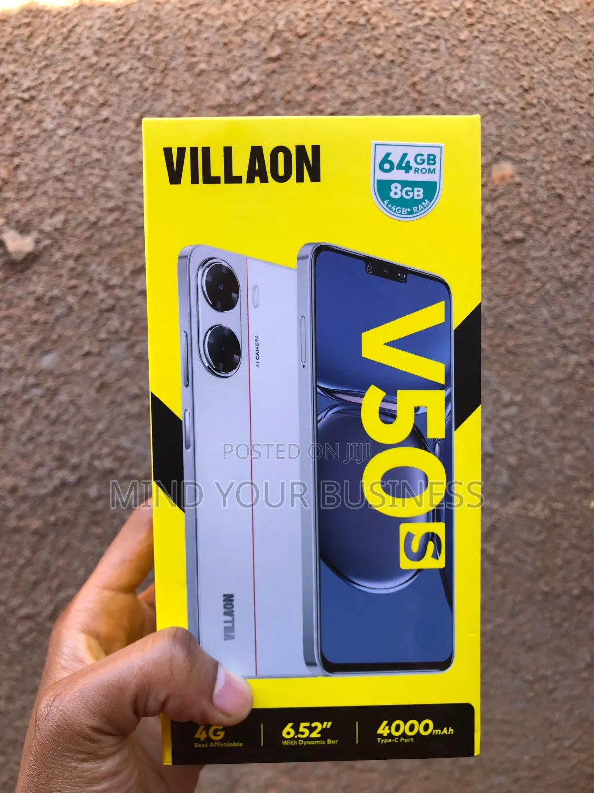 New Villaon V50s 64 GB Black