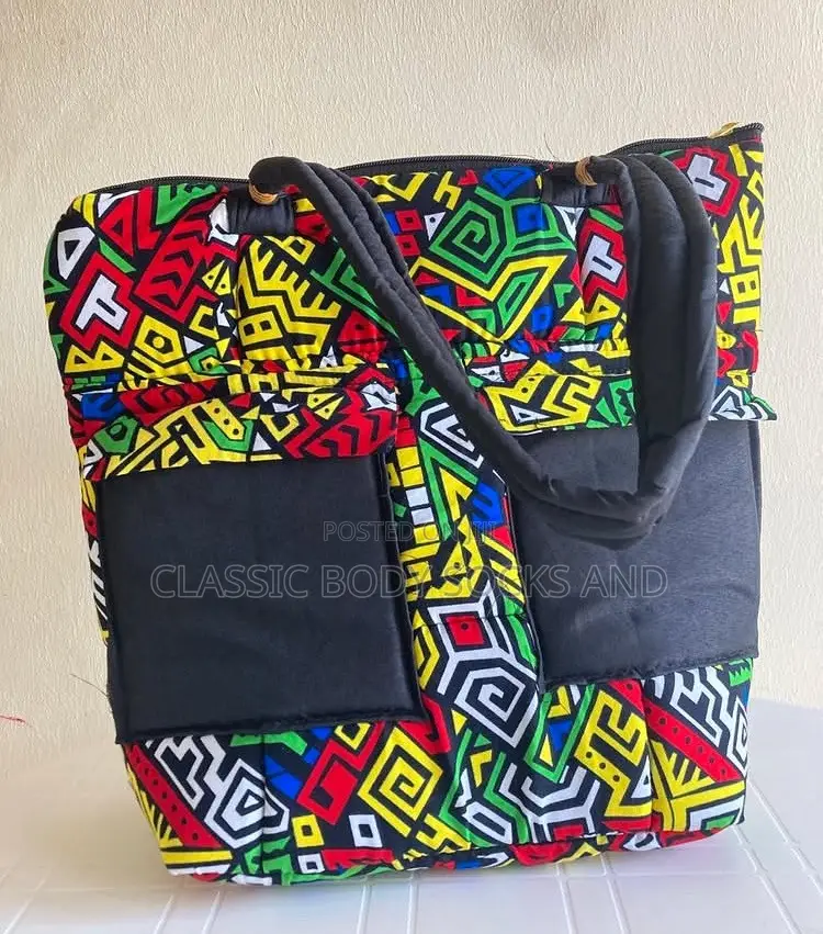 Multicolored Kente Bag