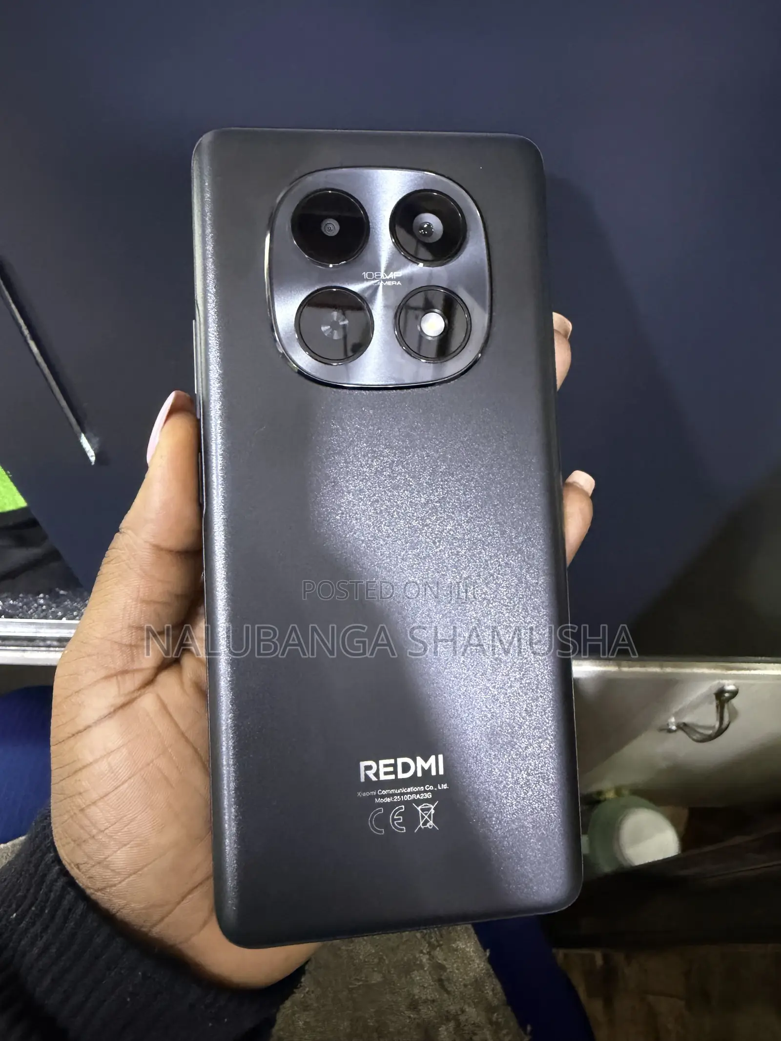 Xiaomi Redmi Note 15 128 GB Black