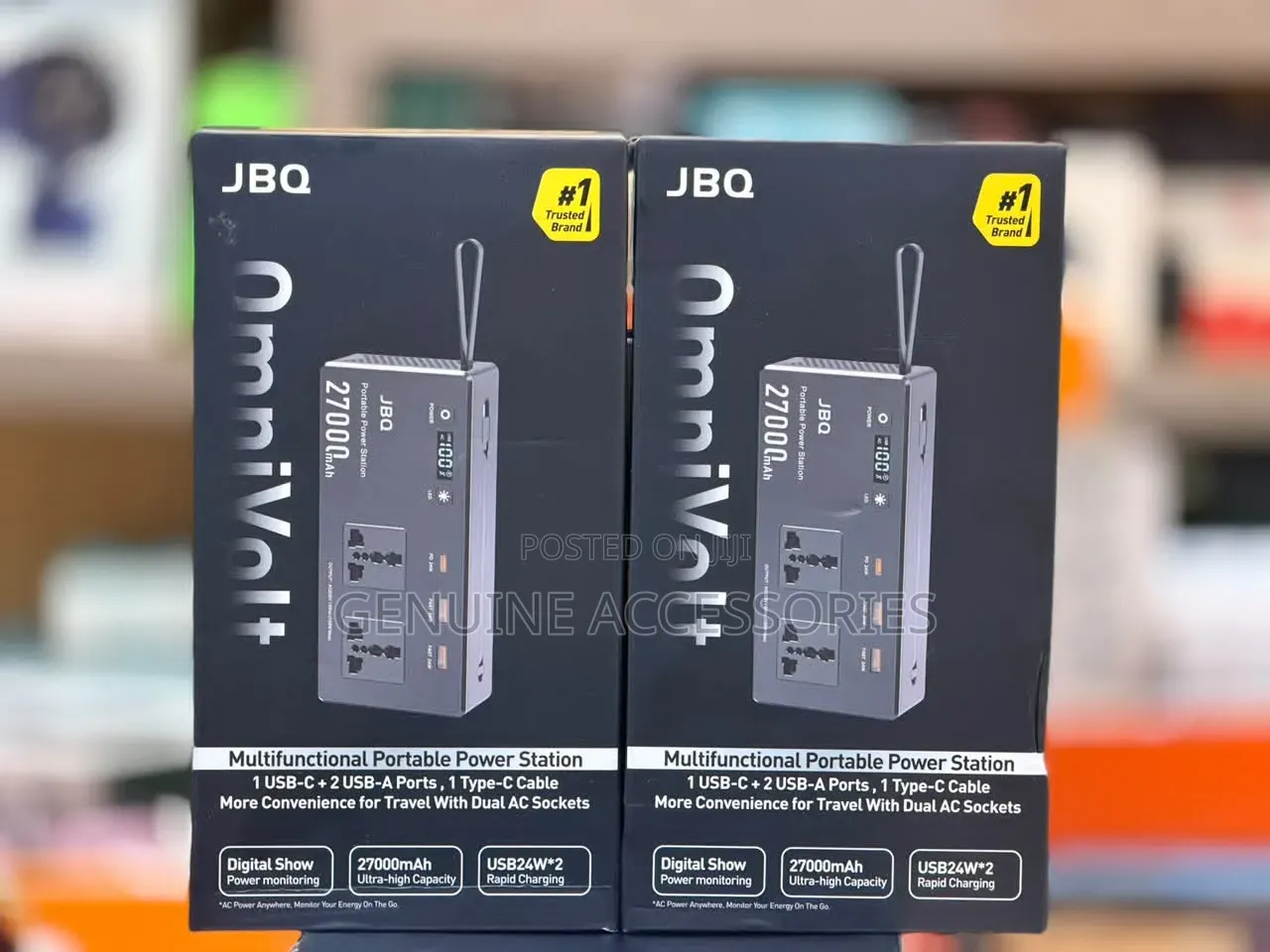 JBQ Omnivolt 27000mAh Portable Power Station
