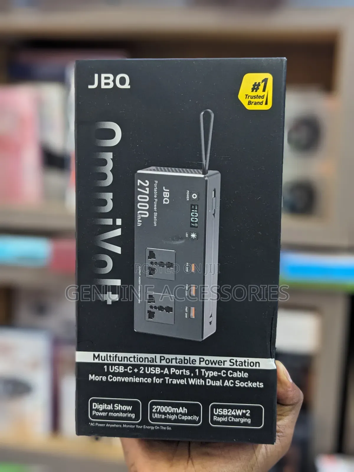 JBQ Omnivolt 27000mAh Portable Power Station