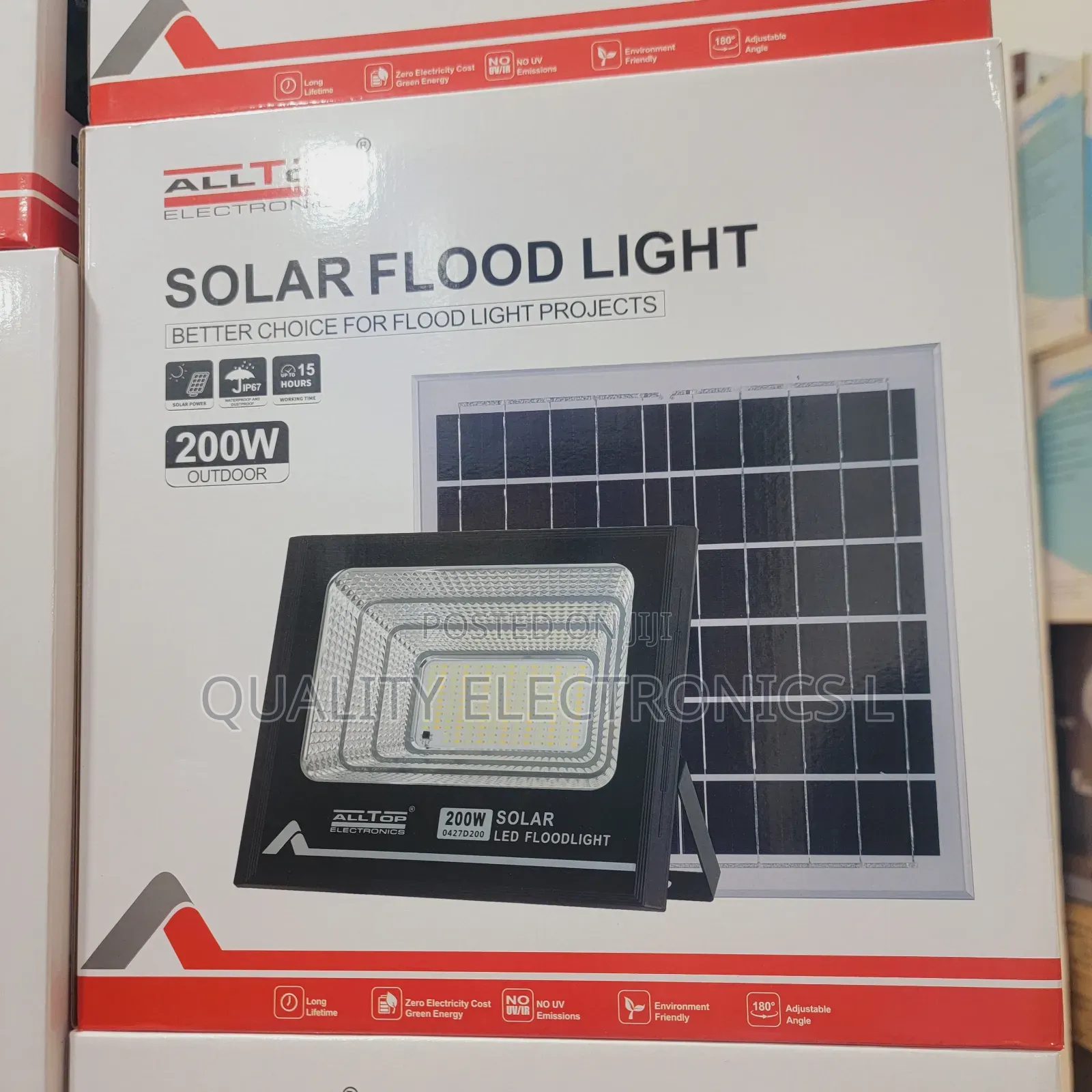 Alltop 200w Solar Floodlights