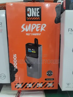 Tik One Super Fast Charger 10000mAh
Power Bank (Model TIK-LV10K)