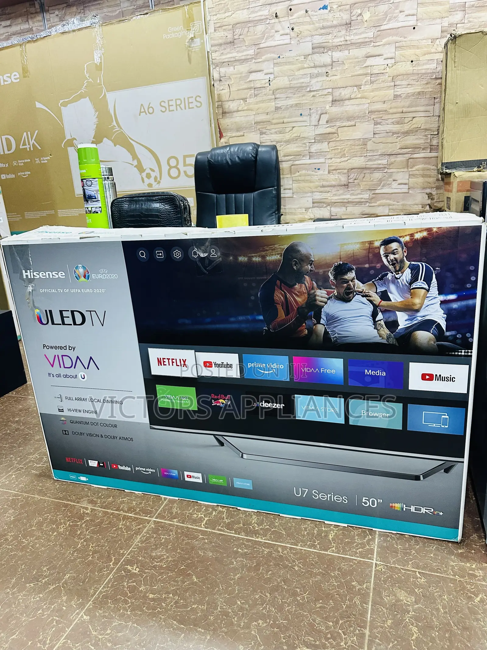 Hisense 50 Inches Premium ULED TV