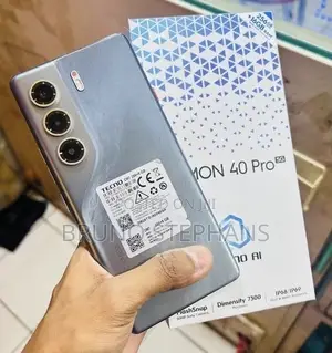New Tecno Camon 40 Pro 4G 256 GB Gray