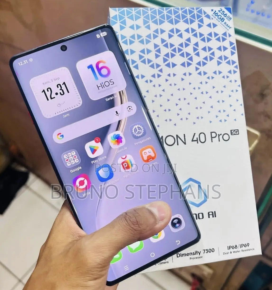 New Tecno Camon 40 Pro 4G 256 GB Gray