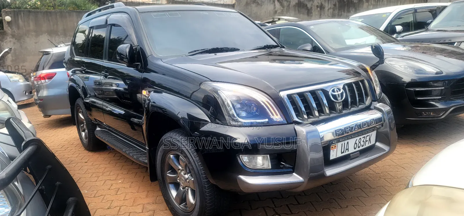 Toyota Land Cruiser Prado 2009 Black