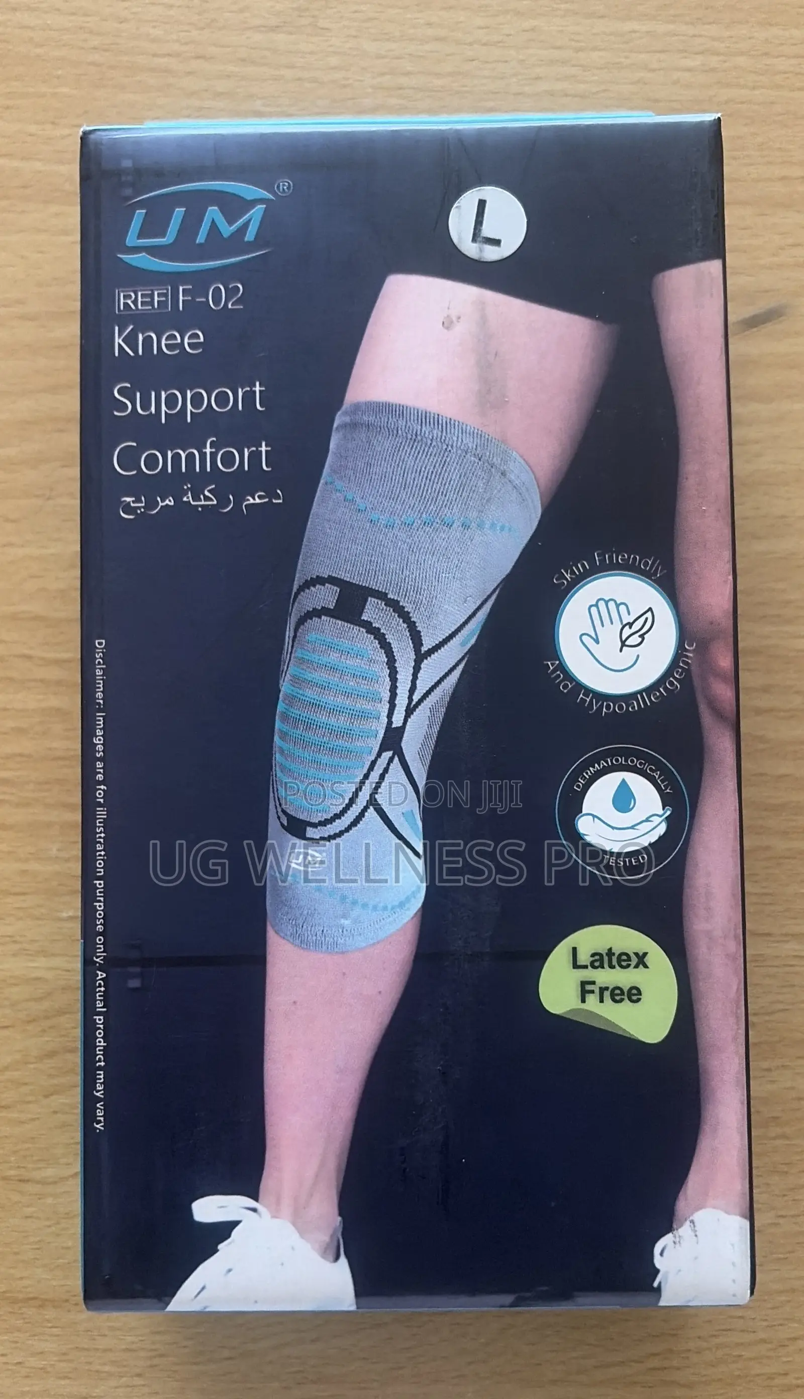 Compression Knee Support (1 Pair) - Joint Pain Relief Sports Comfort