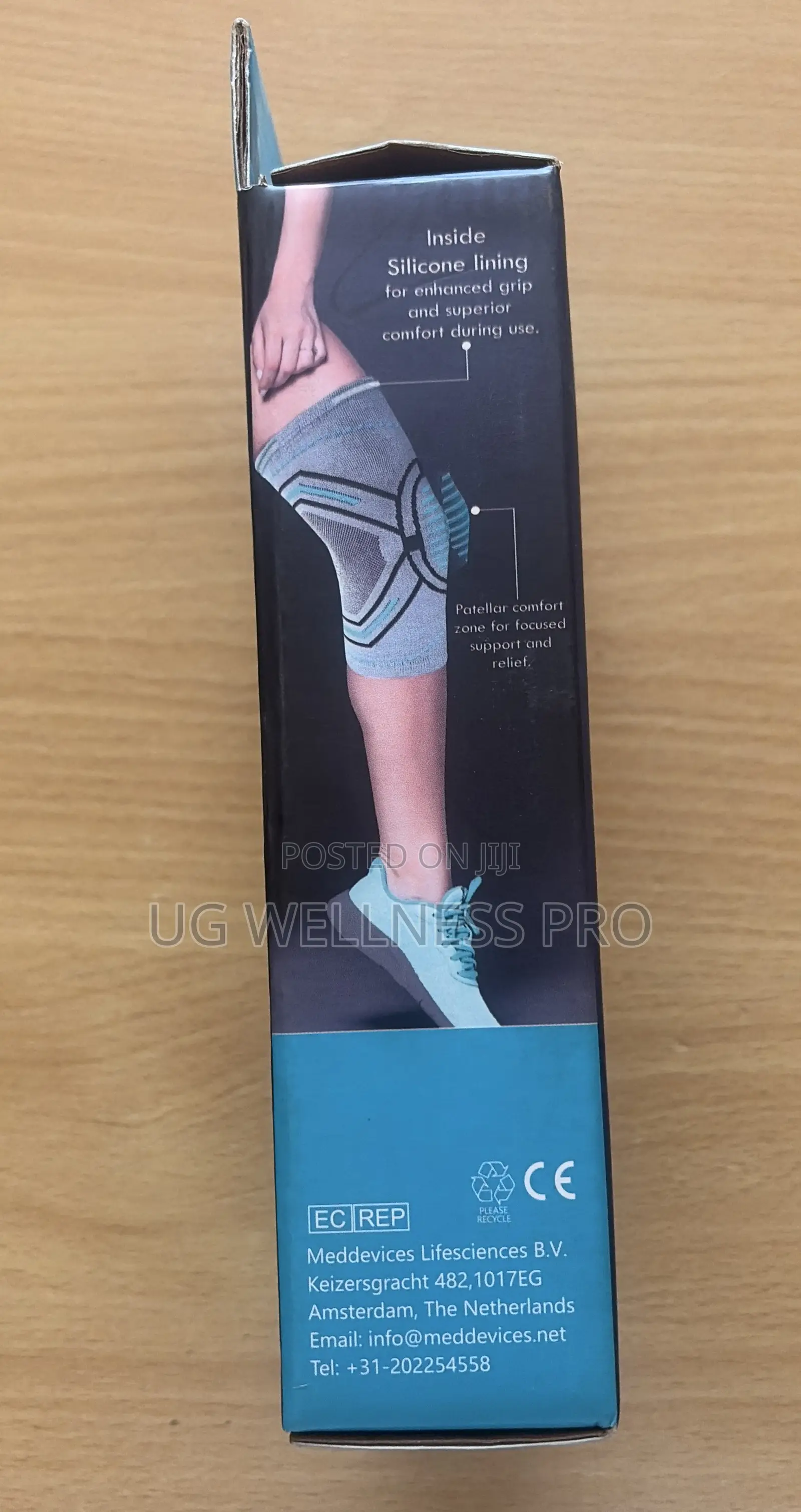 Compression Knee Support (1 Pair) - Joint Pain Relief Sports Comfort