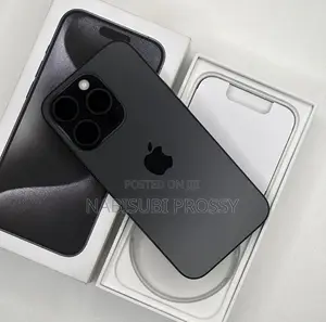 New Apple iPhone 15 Pro Max 256 GB Black