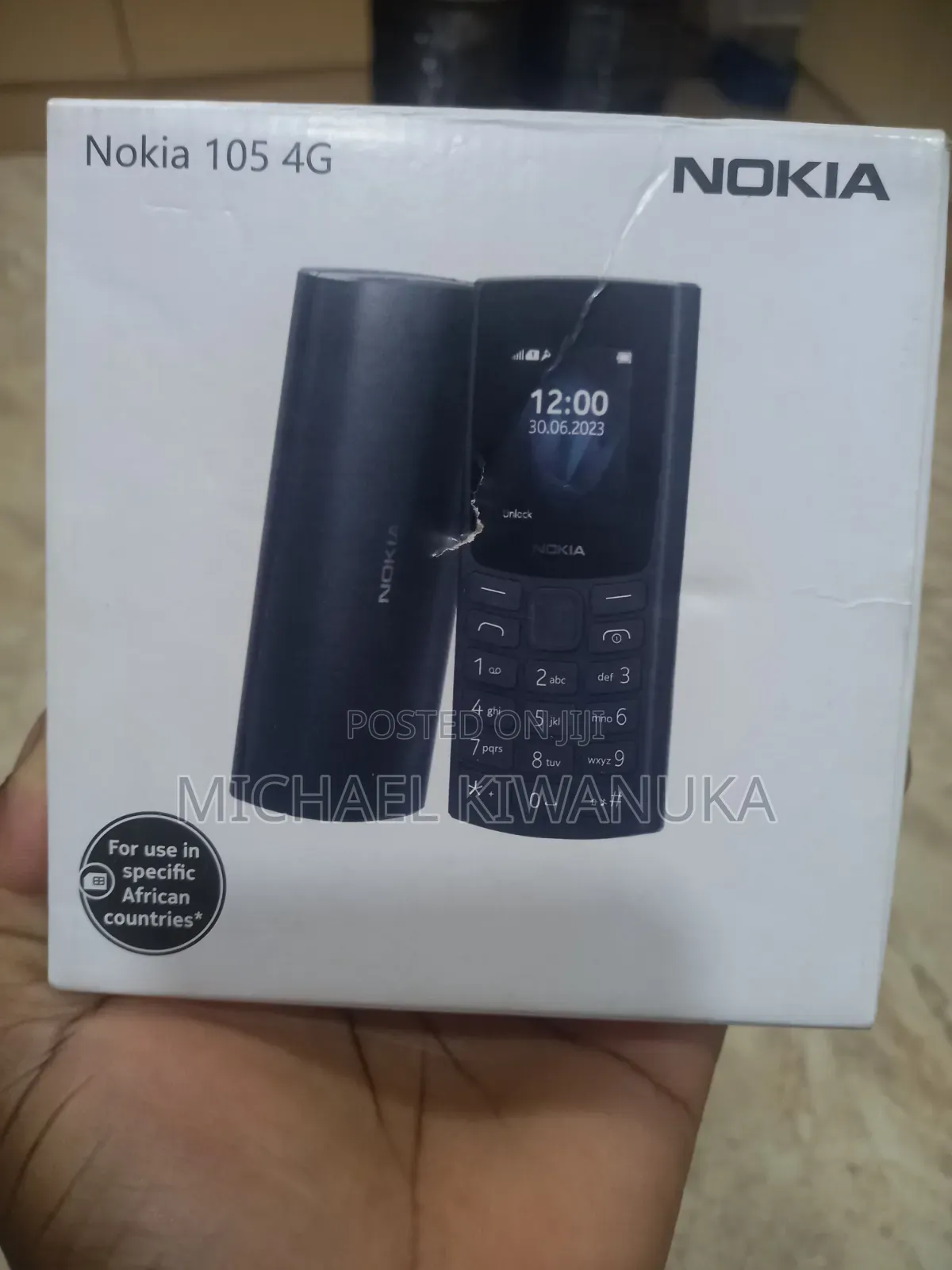New Nokia 105 Black
