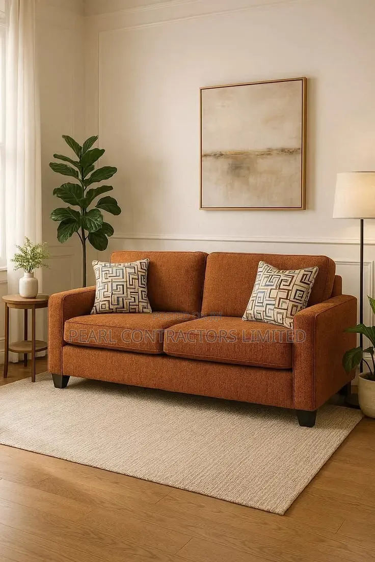 Sofas/Balozi 2 Seaters Box Sofa Couches in Any Colour From 800,000/-
