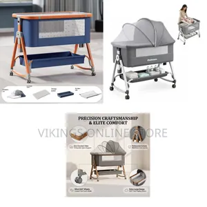 3 in 1 Baby Bassinet Ad Bedside Sleeper