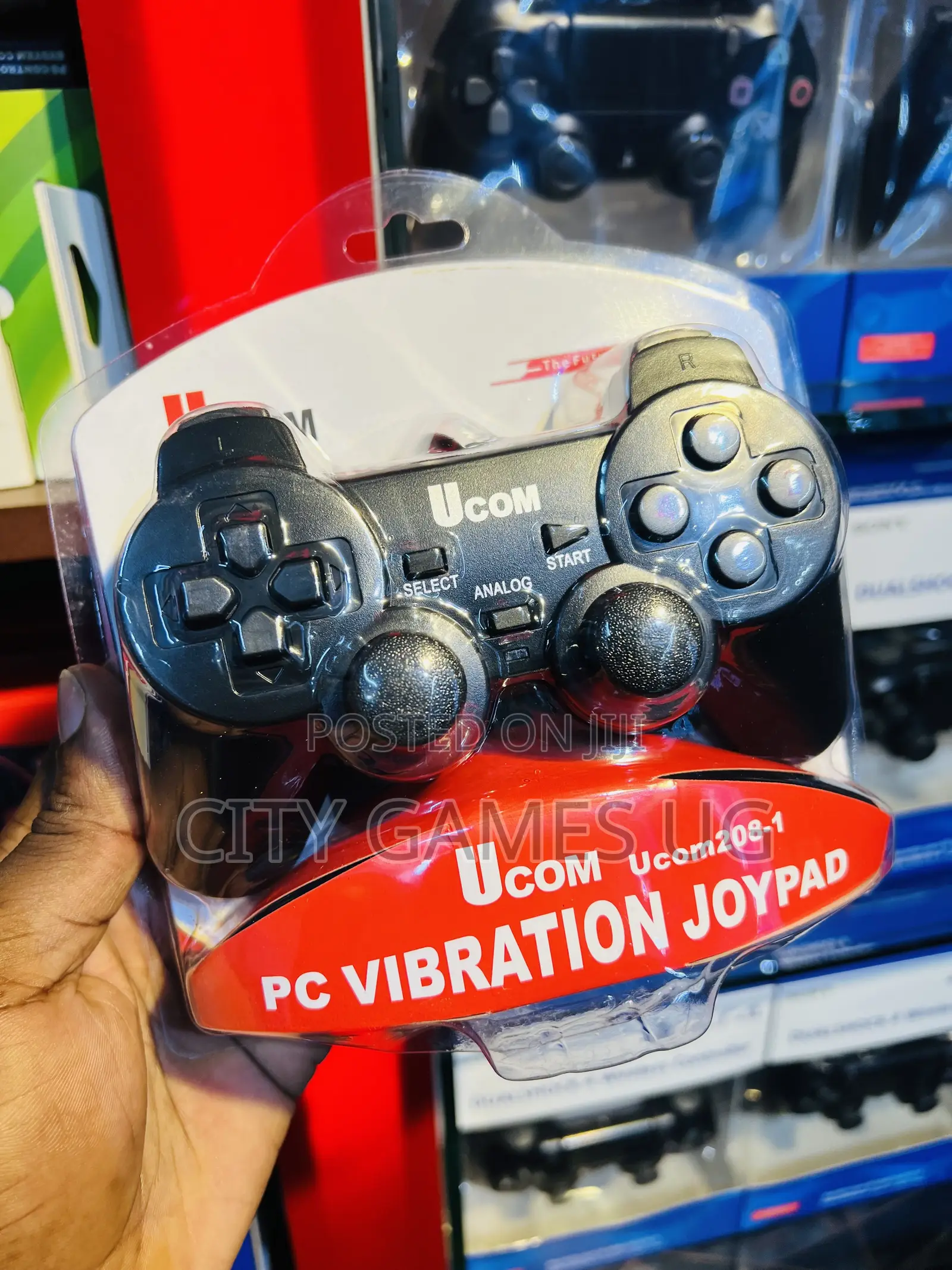 Ucom Wired Single PC Gamepad USB PC Game Controller